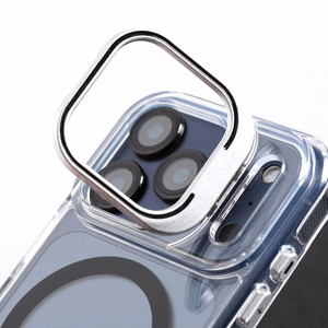 LENS MAG COVER Ümbris ühilduv koos MagSafe jaoks IPHONE 15 PRO valge
