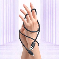 USB Kaabel Joyroom "S-AL012A14" Must "Lightning" 120cm