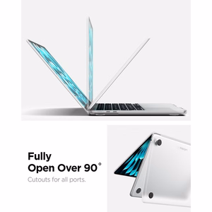 Spigen AirSkin ümbris MacBook Air 13" 2023 / 2024 / 2025 / 2026 jaoks – läbipaistev
