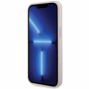Guess GUHCP13XP4TDSCPP ümbris jaoks iPhone 13 Pro Max 6.7" - roosa Crossbody 4G Metal Logo