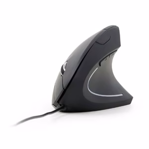 GEMBIRD MUS-ERGO-01 ergonoomiline optiline USB Type-A hiir, must