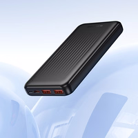 Borofone Akupank 10000mAh BJ80 Clever - 2xUSB + Type C - QC 3.0 22,5W PD 20W must