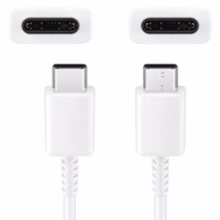 USB kaabel Samsung EP-DA705BWE 25W 3A Type-C-Type-C 1.0m  valge