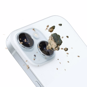 3mk Lens Protection Pro Camera Cover with sinine Frame jaoks iPhone 15