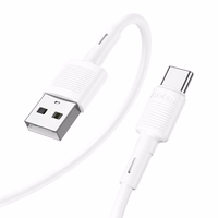 Kaabel USB A to USB C Hoco 3A 1 m X83 valge
