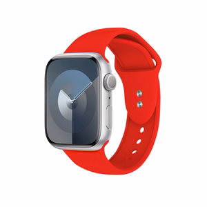 Crong Liquid rihm Apple Watch 38 / 40 / 41 / 42 mm kellale, punane