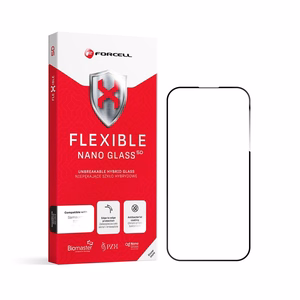 Hybrid glass to iPhone 17 PRO MAX Forcell Flexible 5D must