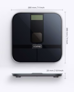 RENPHO Elis Solar 2 Smart Scale Black