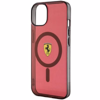 Ferrari FEHMP14SURKR iPhone 14 6.1" punane/punane hardcase Translucent Magsafe