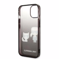 Karl Lagerfeld KLHCP14STGKCK iPhone 14 6,1 "hardcase must / must Gradient Ikonik Karl & Choupette