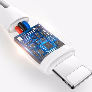 Dudao L2L USB-A / Lightning 3A Cable 2m - Valge