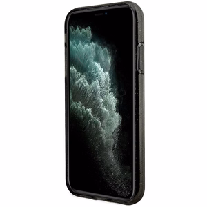 Karl Lagerfeld KLHCN61HNKCTGK iPhone 11 / Xr 6.1" must/must hardcase Gliter Karl&Choupette