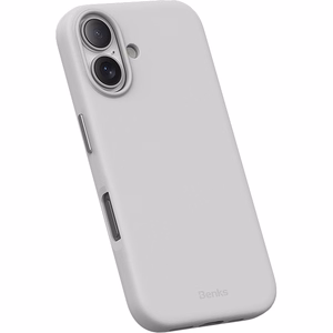 Benks Magnetic Vita Pro силиконовый Чехол для Iphone 16 серый