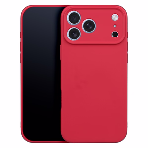 Punane TFO Silicon Box ümbris – Apple iPhone 17 Pro ja iPhone 18 Pro mudelitele