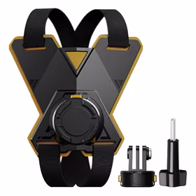 PULUZ motorcycle helmet mount jaoks sports cameras (including Ace Pro 2, Osmo Action 5 Pro)