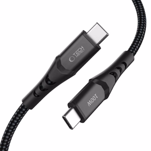Tech-Protect Ultraboost UB11T USB-C / USB-C PD 100W / QC3.0 Cable 200 cm - Black