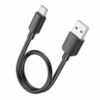 Kaabel USB A to USB C Hoco PD 2,4A 27W 0,25 m X96 must