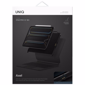 Uniq Axel Ümbris jaoks iPad Air 13" 2024 / 2025 / iPad Pro 13" 2024 - Must