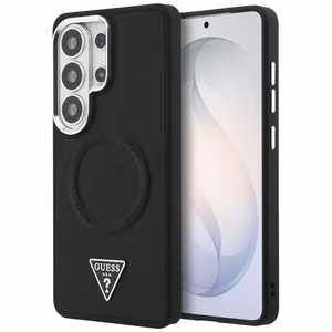 Guess ümbris Embossed Ring Triangle Logo MagSafe Samsung Galaxy S26 Ultra must