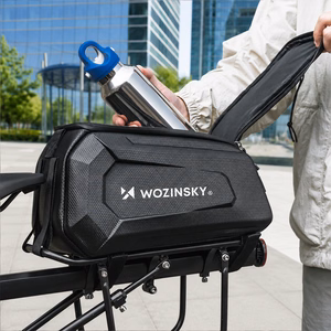 Wozinsky WSR-01B Bicycle Pannier for Trunk 9l - Black