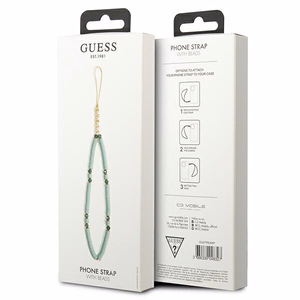Guess ripats GUSTPEARP telefoni rihm sinine Heishi Beads