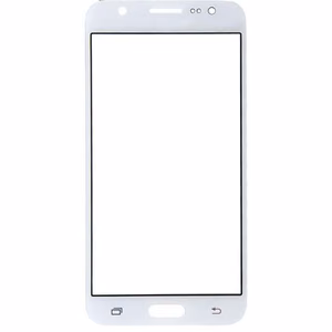 Välisekraani klaas, ühilduv Samsung J500 J5-ga, valge HQ