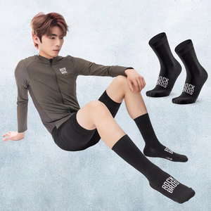 Rockbros 49210016001 ROAD TO SKY Cycling Socks 39-42 cm - Black