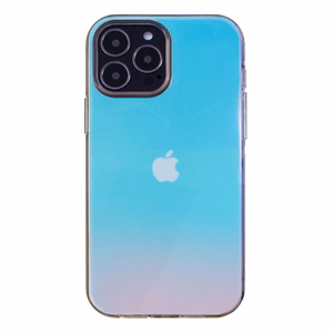 Aurora Case ümbris iPhone 12 Pro Maxi neoonsinisele kattele
