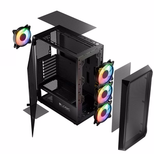 Logic PORTOS ARGB MINIDI USB 3.0 корпус черный