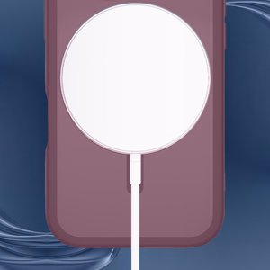 Bordoopunane 3mk Misty MagCase Deep Cherry ümbris iPhone 17 Pro / 18 Pro jaoks