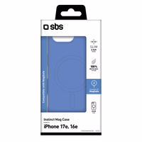 SBS Instinct Mag ümbris iPhone 16e / 17e ühilduv with MagSafe - sinine