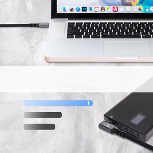 Wozinsky WPS2-UY41S USB-C Thunderbolt 4 240W Angled Kaabel 2m - must