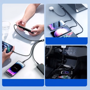 USB Kaabel Joyroom 4in1 / S-A18 must 120cm