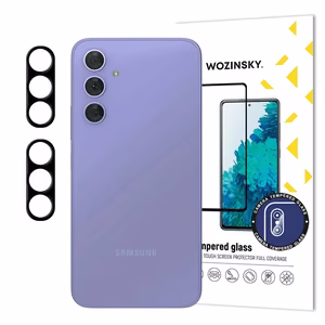 Must Wozinsky Full Camera Glass jaoks Samsung Galaxy A17 / A17 5G, Set of 2