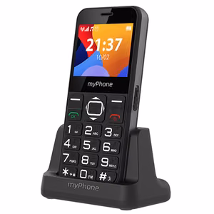 myPhone Halo 3 – nupptelefon, must, 2.31-tolline IPS, 32 MB, Single SIM, 0.3 MP kaamera, 1000 mAh