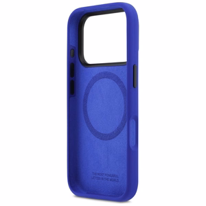 BMW M Silicon Vertical Logo MagSafe Ümbris jaoks iPhone 17 Pro - Navy sinine