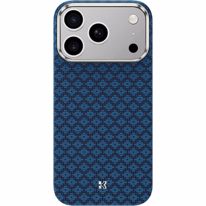 Sinine Benks Magnetic Armor Air Armor Grid 600D kevlari ja metallraamiga ümbris (C.K.FL.AP.BE.0072) mudelitele iPhone 18 Pro / iPhone 17 Pro