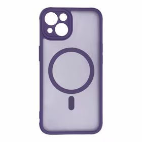 FULL MATTE MAG COVER ümbris compatible with MagSafe jaoks IPHONE 13 purple