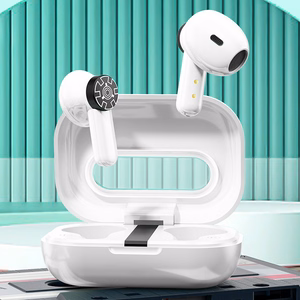 WEKOME VA06 Vanguard Series Bluetooth 5.2 TWS juhtmevabad kõrvaklapid laadimiskarbiga, valged
