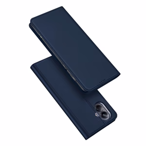 Dux Ducis Skin Pro ümbris jaoks Realme 10 Pro+ flip cover card wallet stand sinine