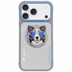 Nimmy Glasses Cool Dog MagSafe Ümbris jaoks iPhone 17 Pro - Hall