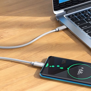 Кабель USB C - USB C Hoco QC3.0 PD 5A 240W 1,8 m U134 серый