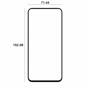 Etteri karastatud klaas 9D Samsung Galaxy S23 FE jaoks