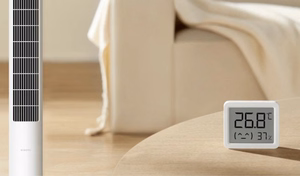 Xiaomi Smart Temperature and Humidity Monitor 3 Mini QBH4312GL – kompaktne temperatuuri- ja niiskusmonitor, valge