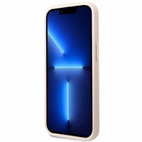 Guess 4G Vintage kuldne Logo ümbris jaoks iPhone 14 Pro Max - roosa