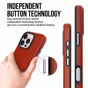 Чехол Perfectionists Triangle Mag для iPhone 13 Pro красный