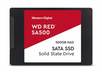 Western Digital punane SA500 2.5" 500 GB Serial ATA III 3D NAND