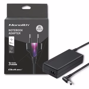 Qoltec 50075.90W toiteadapter Asus | 90W | 19V | 4.9A | 5.5*2.5 | +toitekaabel