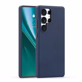 Etteri Elegant Mag ümbris for Samsung Galaxy S25 Ultra tumesinine