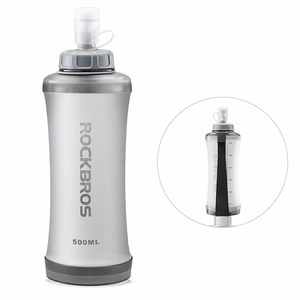 Rockbros 350017001 pehme jooksupudel, 500 ml – valge